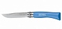Нож Opinel серии Colored Tradition N°07 inox, нержавеющая сталь, рукоять - синяя 