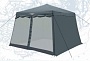 Тент-Шатер Campack-Tent G-3413W (со стенками)