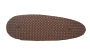 Тыльник для приклада 24 мм, вентилируемый, с рисунком, чёрный