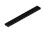 Планка Weaver длина 150 мм, высота: 6 мм для кронштейна моноблока