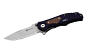 Нож Maserin серии Arm-1 лезвие 95 мм нержавеющая сталь, рукоять анодированный алюм оливковое дерево 