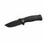 Нож LionSteel серии SR ALUMINUM лезвие 78 мм чёрное, рукоять - анодир алюм, цвет чёрный
