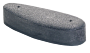 Тыльник для приклада невентилируемый, черный 30 мм